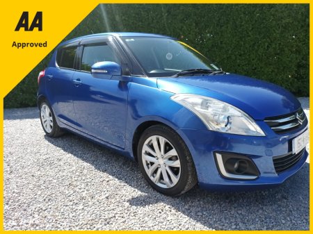 2015 Suzuki Swift 1.2 AUTOMATIC HI SPEC XENON LIGHTS ALLOY WHEELS FRONT FOGS FACTORY IMMOBILISER PROXIMITY KEY STOP START TECHNOLOGY PRIVACY GLASS WIND DEFLECTORS REVERSE CAMERA 4 NEW TYRES 2 YEARS NCT ONE YEAR ROADTAX €11,495
