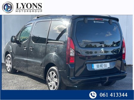 2018 Peugeot Partner Tepee 1.6 BlueHDi 5 seater AUTO €17,500