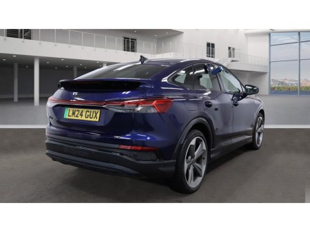 2024 Audi Q4 e-tron 45 SPORTBACK BLACK EDITION 282BHP (82KWH BATTERY) AUTOMATIC **ONE OWNER / 21