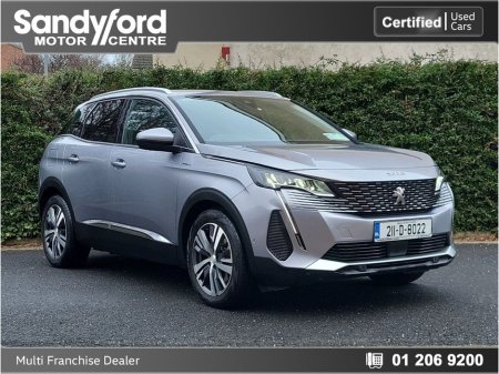2021 Peugeot 3008 HYBRID2 PHEV 225bhp Allure