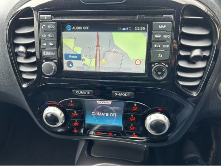 2018 Nissan Juke 1.2 PREMIUM//ONLY 52000KLMS///LEATHER ALCANTARA INTERIOR///SAT NAV///CLIMATE AIR CON//I LADY IRISH OWNER WITH NCT 7/2026 AND LOW TAX////GEORGEOUS CAR €10,950