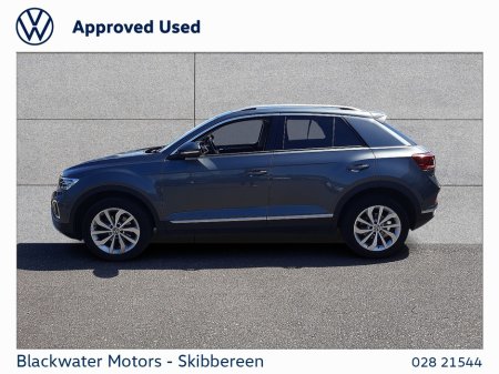 2022 Volkswagen T-Roc 1.5TSI 150BHP STYLE PLUS AUTOMATIC €31,995 thumbnail