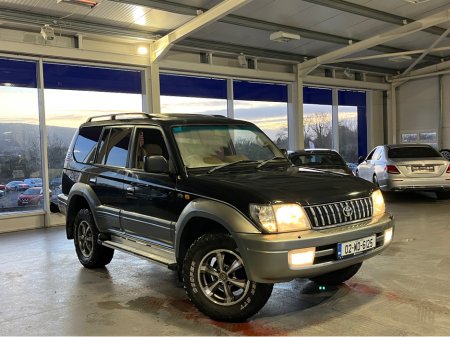 2002 Toyota Landcruiser 3.0TVDX COLORADO 5 5DR AUTO €10,950