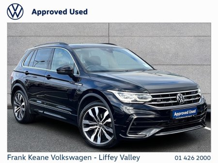 2022 Volkswagen Tiguan R-LINE AUTO 2.0TDI 150HP *DEEP BLACK PEARL* *CARPLAY & ANDROID AUTO* *PCP AVAILABLE* €42,495