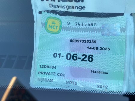 2012 Nissan Note 1.4 ELITE 4DR 5DR €4,995