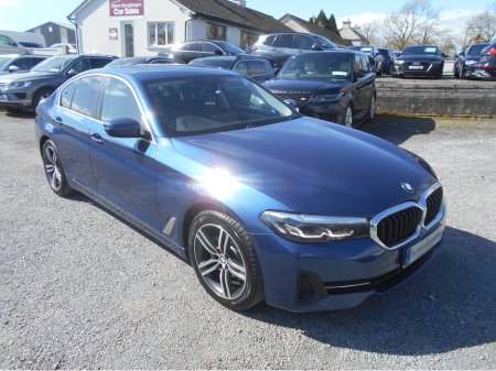 2021 BMW 5 Series 520D SE AUTO (PRIVACY GLASS+CAMERA+BLACK LEATHER) €29,950