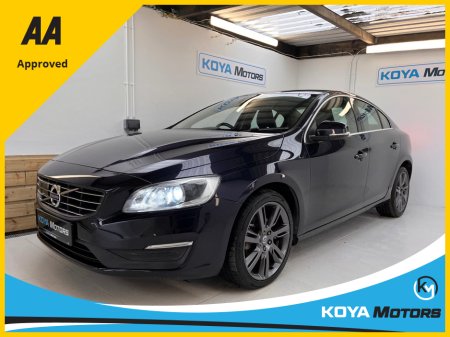 2016 Volvo S60 2.0 D4 SE LUXURY PLUS DIESEL AUTOMATIC // MASSIVE SPEC //  FULL HEATED LEATHER // REVERSING CAMERA // CRUISE CONTROL // LANE ASSIST // COLLISION WARNING SYSTEM // UPGRADED SPORT ALLOYS €15,950