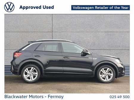 2023 Volkswagen T-Roc 2.0TDI 116BHP R-LINE WITH REAR VIEW CAMERA AND WINTER PACK €31,950 thumbnail