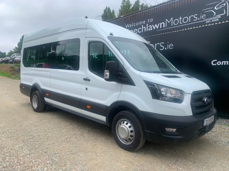 2021 Ford Transit 17 SEATER 2.0 Tdci 130 PS MINIBUS // PRICE EXCL. VAT // FULL SERVICE HISTORY // 04/26 CVRT // AIR CON, CRUISE AND BLUETOOTH // €34,919
