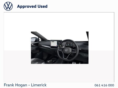 2026 Volkswagen ID.4 PRO-PLUS 77kWh FROM €298PM ON PCP INCLUDING SERVICE PACK €45,400