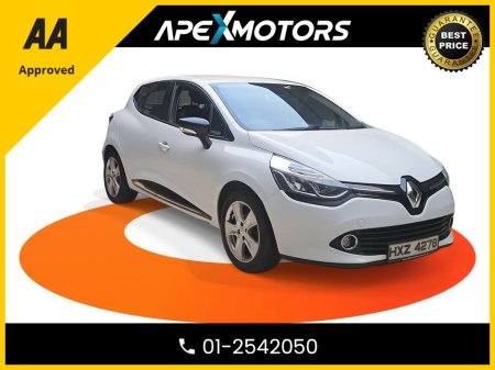 2015 Renault Clio FINANCE ARRANGED * TOP-SPEC  * 1.2 DYNAMIQUE MEDIANAV 75 * NEW NCT NOV-26 * IMMACULATE * 6-STAMPS SERVICE HISTORY * AA APPROVED * 101 SAFETY CHECKLIST * CRUISE CONTROL * 2-KEYS * LOW TAX * 12-MONTH RO €6,749