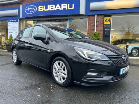 2017 Opel Astra E 1.4 i Petrol 5DR in Black - New NCT Guaranteed - Trade-in Welcome - Assured Dealer Warranty - €8,950