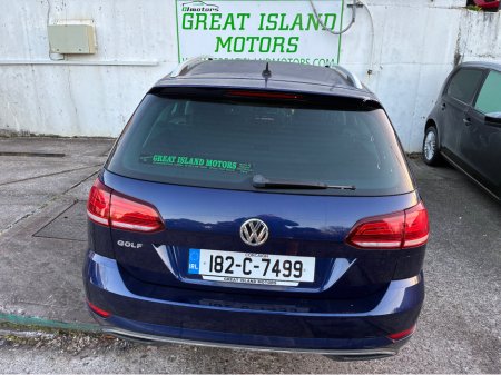 2018 Volkswagen Golf 1.2i TSI Petrol Automatic Comfortline €17,500