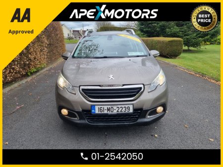 2016 Peugeot 2008 FINANCE ARRANGED * ACTIVE 1.6 BLUE HDI * AA APPROVED * 101 SAFETY CHECKLIST * IMMACULATE * TOP-SPEC 5DR HATCH * CRUISE CONTROL and SPEED LIMITER * NCT AUG-26 * LOW TAX *12-MONTH ROADSIDE ASSIST €6,949