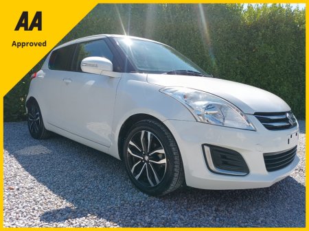 2016 Suzuki Swift 1.2 PETROL 4 CYLINDER ENGINE SPOTLESS THROUGHOUT FULLY SERVICED 4 NEW TYRES 2 YEARS NCT ONE YEAR ROAD TAX FACTORY IMMOBILISER PROXIMITY KEY 2 FACTORY REMOTE KEYS €12,395