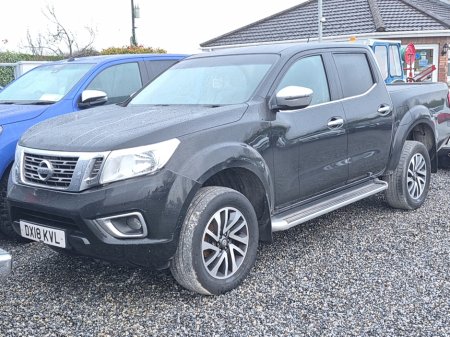 2018 Nissan Navara 4 wheel drive N-Connecta Model Crewcab 2.3 Diesel with roller blind on rear