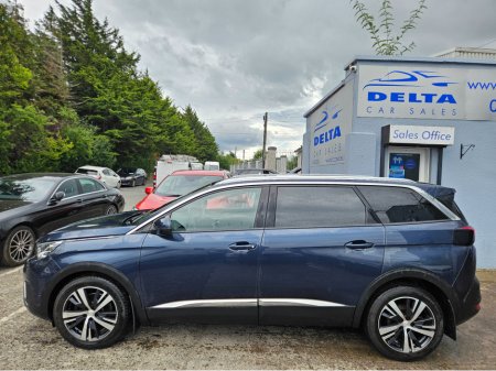 2019 Peugeot 5008 ALLURE 1.2 130BHP 4DR *7 SEATER* NCT 01/27 TAX  €270 PER YEAR FINANCE AVAILABLE FROM €90 PER WEEK 2 KEYS/ SAT NAV/ BLUETOOTH/ USB/ AUX/ CRUISE CONTROL/ HISTORY CHECKED €19,950
