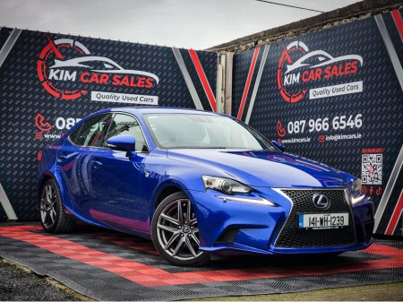2014 Lexus IS 300 h IS300 H F SPORT 4DR AUTO €10,950