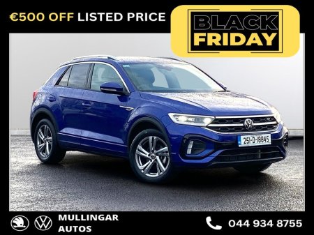 2025 Volkswagen T-Roc R-Line 75 2.0 TDI M6F 116HP €37,950