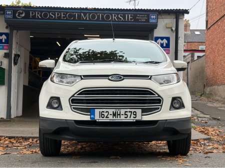 2016 Ford Ecosport 1.5tdci Zetec, New Nct 10/2027, Bluetooth, Ideal Family Car, A/C, Alloys, Finance Available, Service & Warranty Included, SIMI Dealer, €9,950