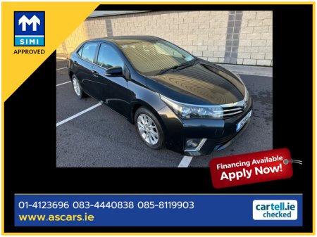 2014 Toyota Corolla 1.4 D-4D LUNA 4DR **1 OWNER IRISH CAR ** HIGH SPEC ** TOYOTA SERVICE HISTORY ** 2 KEYS ** LONG TAX AND NCT ** BEST AVAILABLE **