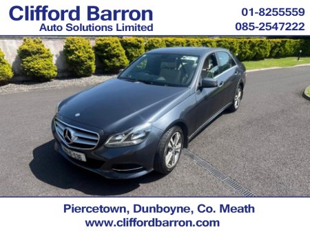 2013 Mercedes-Benz E Class Auto 200 CDI BLUE EFFICIENCY AVANTGARDE F/L 4DR AUTO €12,500