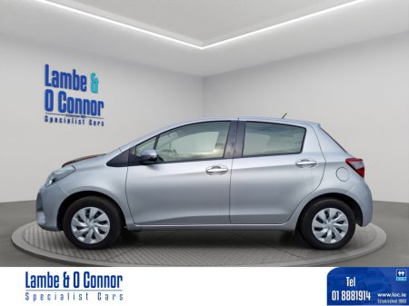2019 Toyota Vitz 1.0 AUTOMATIC *** SILVER MET *** VERY LOW MILES ****REVERSE CAMERA **** LANE ASSIST **** IMMOBILISER  **** €13,950