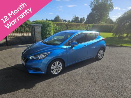 2019 Nissan Micra 1.0 SV CVT 195 4DR AUTOMATIC - LOW MILEAGE - FREE 12 MONTH WARRANTY €14,950