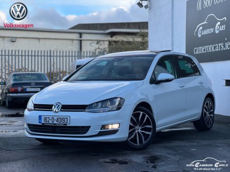 2016 Volkswagen Golf 162 PREMIUM PLUS LEATHER SUNROOF AUTO €16,950