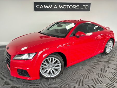 2016 Audi TT AUDI TT 2.0 TFSI S-TRONIC*FACELIFT*DIGITAL DASH*ALCANTARA S LINE SEATS*ELECTRIC ADJUSTABLE SPOILER*DRIVE SELECT*REVERSE CAMERA*STOP START*FINANCE AVAILABLE TRADE INS WELCOME* €26,950