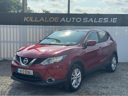 2016 Nissan Qashqai 1.5 DCI ACENTA PREMIUM PACK 5DR PK 110PS €8,950