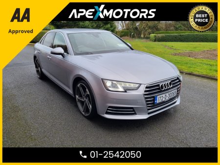 2017 Audi A4 FINANCE ARRANGED * AUTOMATIC (DSG) * 2.0 TDI S LINE 150PS 4DR AUTO SE * NEW NCT FEB-26 * LOW TAX * STAMPED SERVICE HISTORY * VERY CAREFUL OWNER * CARTELL HISTORY CHECKED * FULLY SERVICED * TRADE IN