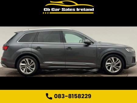 2022 Audi Q7 3.0 TDI V6 50 S line SUV 5dr Diesel Tiptronic quattro Euro 6 (s/s) (286 ps) 1 OWNER + ADAPTIVE AIR SUSPENSION + VIRTUAL COCKPIT €82,900