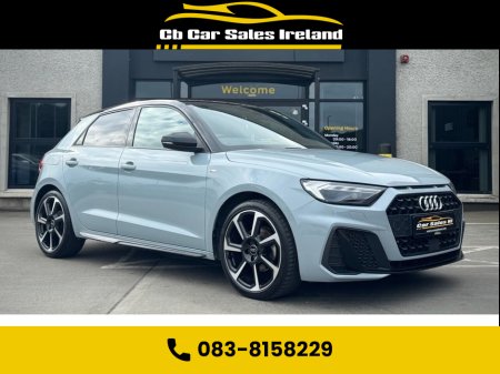 2023 Audi A1 1.5 TFSI 35 Black Edition Sportback 5dr Petrol S Tronic 1 OWNER, VIRTUAL COCKPIT, HALF LEATHER INTERIOR, APP CARPLAY €36,900