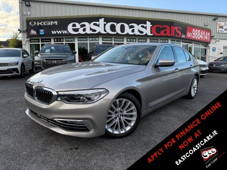 2018 BMW 5 Series 523D  LUXURY EDITION FULL LEATHER ELECTRIC HEATED SEATS - 360 REVERCE CAMERA -  PRIVACY GLASS
