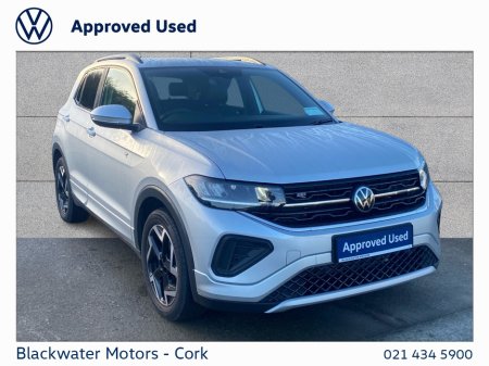 2025 Volkswagen T-Cross 1.0TSI 116BHP R-LINE €30,995