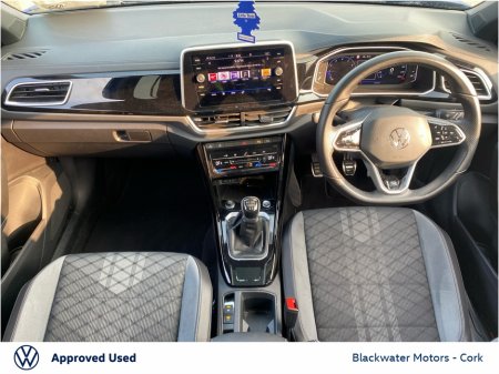 2022 Volkswagen T-Roc 1.0TSI 110BHP R-LINE PLUS €31,995