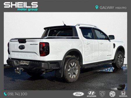 2025 Ford Ranger RANGER DCAB WILDTRAK 2.3 T 280 PRICE EX VAT €50,365
