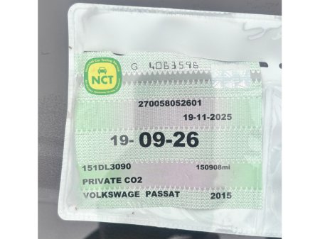 2015 Volkswagen Passat  €8,500 thumbnail