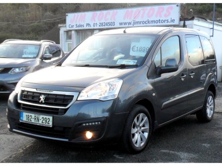 2018 Peugeot Partner TEPEE 1.6 HDI 75 4DR WHEEL CHAIR CONVERSION €18,995