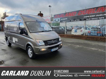 2018 LDV Maxus 6mts warranty x3 berth Campervan €39,999