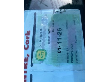 2008 Toyota Auris 2.0 D-4D T SPIRIT 5DR T-SPIRIT €2,995