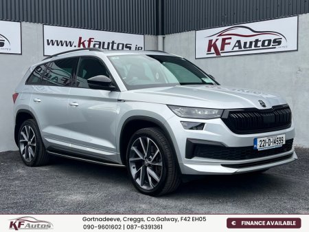 2022 Skoda Kodiaq Sportline 7 Seater 2.0TDI 150bhp DSG 5dr - 221 Reg €45,995