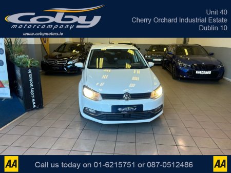 2016 Volkswagen Polo 1.2 TSI Comfortline Auto 5DRNew NCT done before collection, Alloy Wheels, Sat Nav, Mirror Link, Climate Control, Bluetooth, Auto Lights/Wipers, MFSW, Full Electrics and much more.. €10,950