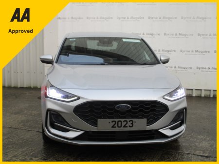 2023 Ford Focus ST-LINE 1.0 PETROL   TOP OF THE RANGE MODEL WITH ONLY 54000 KMS,  FULLY SERVICE WITH 12 MONTHS WARRANTY AND 12 MONTHS AA COVER. €28,500