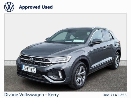 2025 Volkswagen T-Roc R-LINE 75 2.0 TDI 116 BHP €37,950 thumbnail