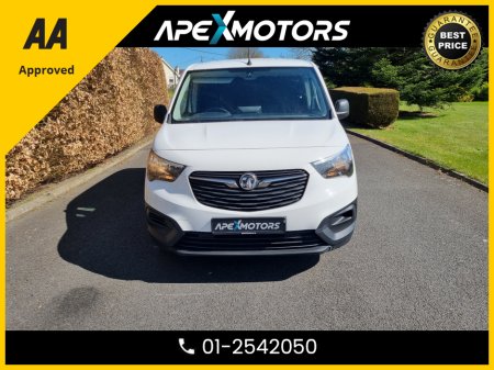 2021 Opel Combo FINANCE ARRANGED * NEW CVRT APR-26 * 2300 DYNAMICS TD * ONE OWNER FROM NEW * Ex OFFICE EQUIPMENT VAN * STAMPED SERVICE HISTORY * AA APPROVED * 101 SAFETY CHECKLIST * IMMACULATE * 2-KEYS * LOW TAX €9,749