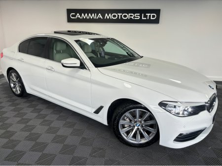2018 BMW 5 Series BMW 5 SERIES 530D AUTO*SUNROOF*CREAM LEATHER HEATED SEATS*ELECTRIC ADJUSTABLE SEATS*AMBIENT LIGHTING*SAT NAV*DRIVE MODES*CRUISE CONTROL*FINANCE AVAILABLE TRADE INS WELCOME*