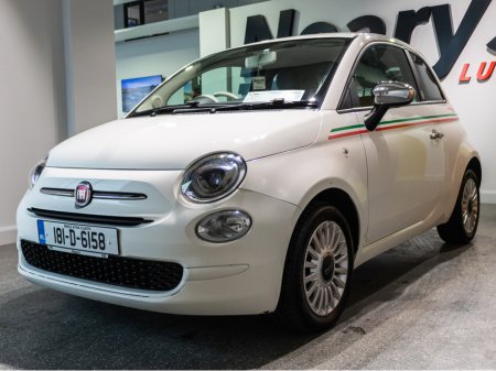 2018 Fiat 500 1.2 69BHP MIRROR 3DR €11,950
