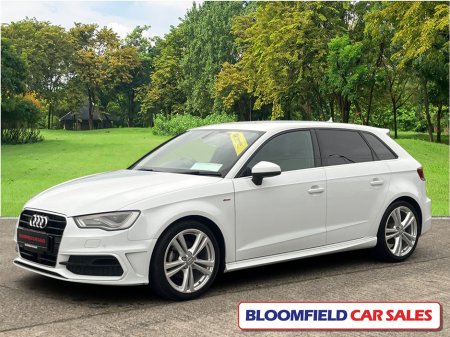 2016 Audi A3 1.4 TFSI , S-LINE // LOW MILEAGE €16,950